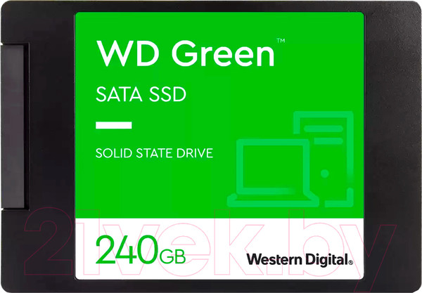 Изображение товара SSD диск Western Digital 240GB Green (WDS240G3G0A)