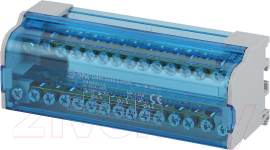 Изображение товара Контактная шина на DIN-рейку ЭРА NO-224-14 / Б0043932