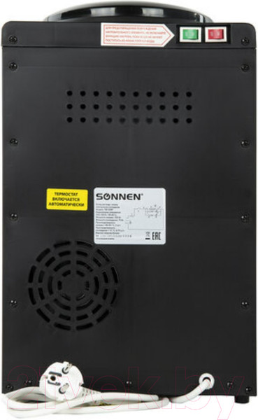 Изображение товара Кулер Sonnen TSE-02BP / 455621 (черный/бежевый)