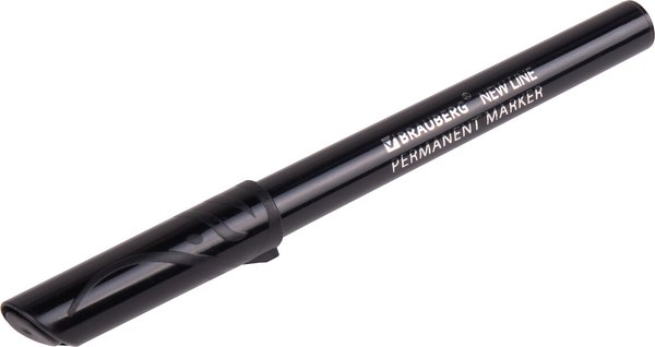 Изображение товара Маркер перманентный Brauberg New Line / 152209 (черный)