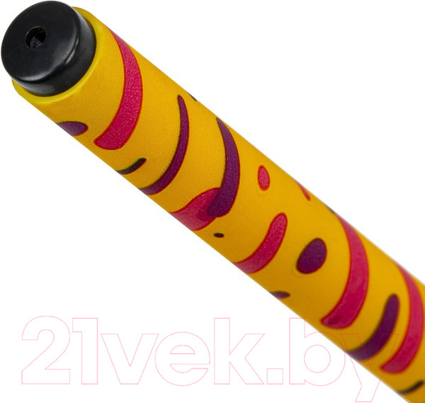 Изображение товара Ручка шариковая Brauberg Soft Touch Grip Lines / 143724 (синий)