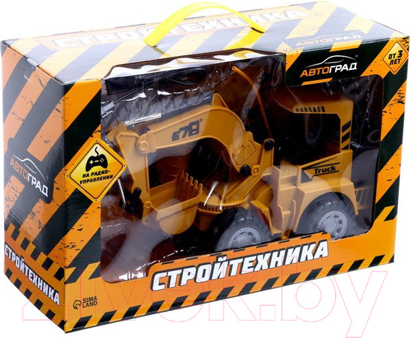 Изображение товара Радиоуправляемая игрушка Автоград Экскаватор Строитель / 6971545