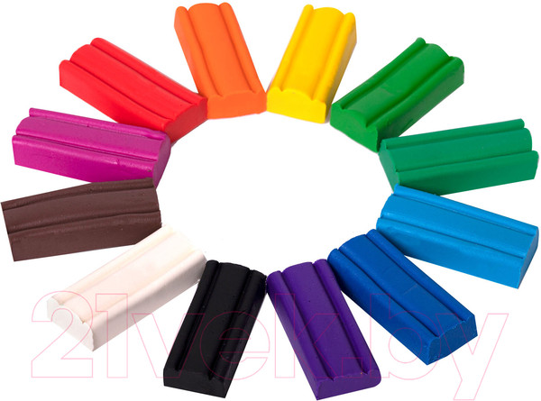 Изображение товара Пластилин Юнландия Юный волшебник / 106439 (12цв)