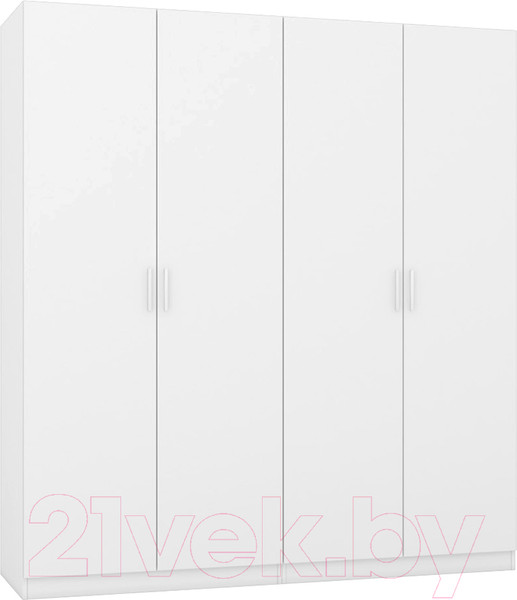 Изображение товара Шкаф Интермебель Марсель-5 / МР 01-05 (белый премиум)