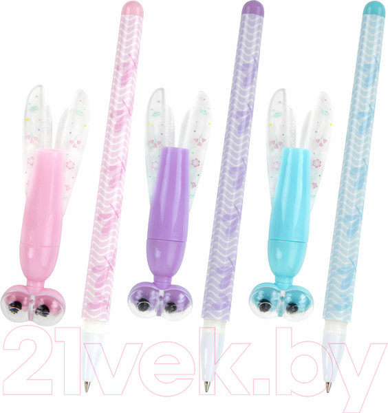 Изображение товара Ручка шариковая Юнландия Стрекоза / 143789 (в ассортименте)