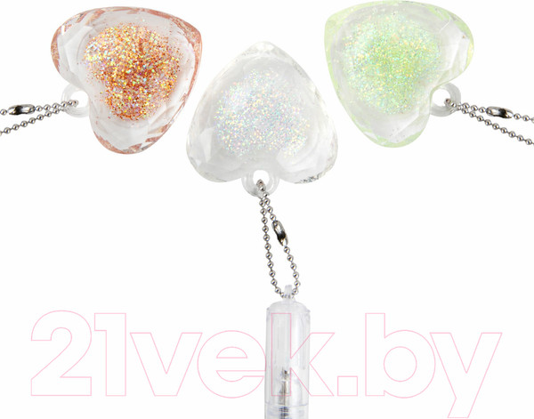 Изображение товара Ручка шариковая Юнландия Хрустальное сердце / 143792 (в ассортименте)