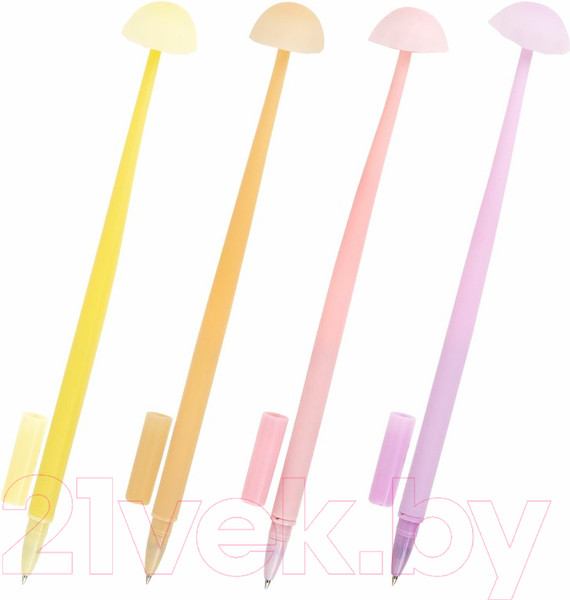 Изображение товара Ручка шариковая Юнландия Гриб / 143796 (в ассортименте)