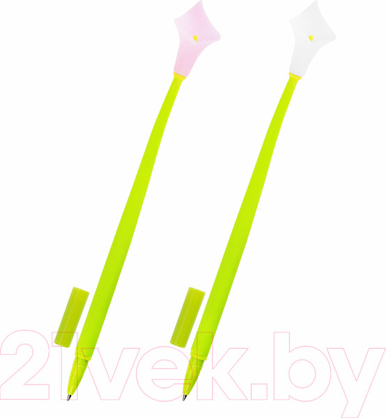 Изображение товара Ручка шариковая Юнландия Цветок / 143797 (в ассортименте)