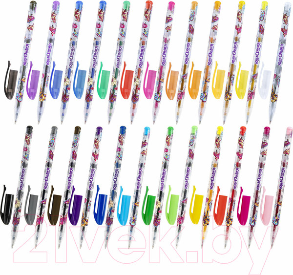 Изображение товара Набор гелевых ручек Юнландия 143821 (24цв)