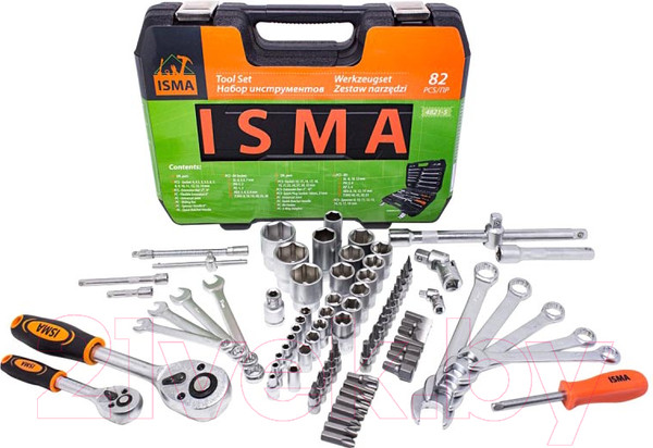 Изображение товара Универсальный набор инструментов ISMA 4821-5(50773)