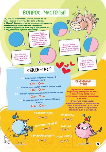 Изображение товара Книга Эксмо Мужчины с Марса, Женщины с Венеры. Тесты по отношениям (Девандр П.)