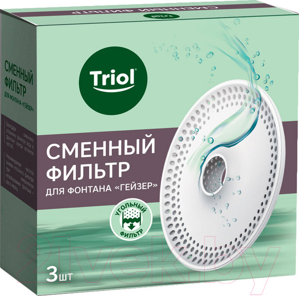Изображение товара Фильтр для поилки Triol Для механической Гейзер / 30221027 (3шт)