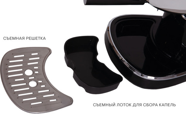 Изображение товара Кофеварка эспрессо Supra CMS-1515