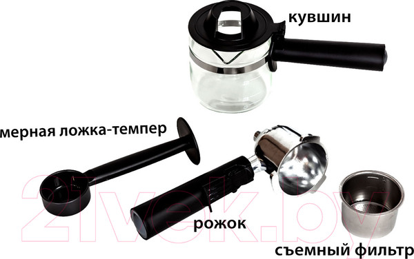 Изображение товара Кофеварка эспрессо Supra CMS-1005