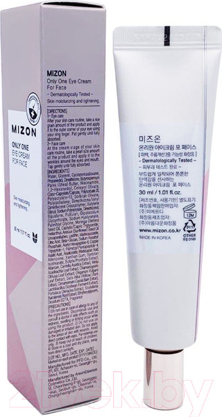 Изображение товара Крем для лица Mizon Only One Eye Cream For Face Для век и губ от мимических морщин (30мл)