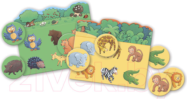 Изображение товара Развивающая игра Djeco Лото. Животные / 08120