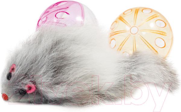 Изображение товара Набор игрушек для кошек Triol XW0329 / 22181041 (2 мяча, мышь)