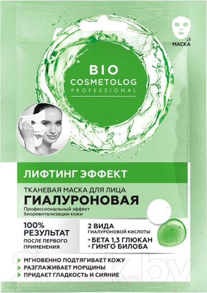 Изображение товара Маска для лица тканевая Fito Косметик Bio Cosmetolog Professional Лифтинг-эффект (25мл)
