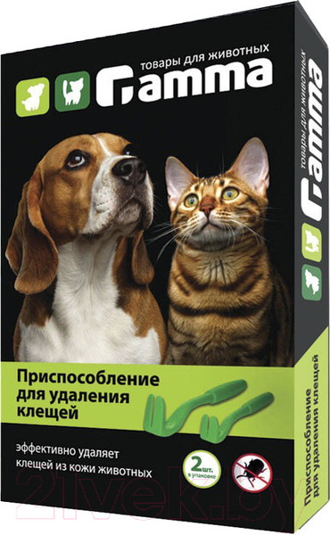 Изображение товара Выкручиватель клещей Gamma 32352001 (2шт)