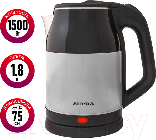 Изображение товара Электрочайник Supra KES-1843S
