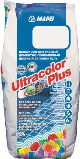 Изображение товара Фуга цементная Mapei Ultra Color Plus №189 (2кг, спельта)