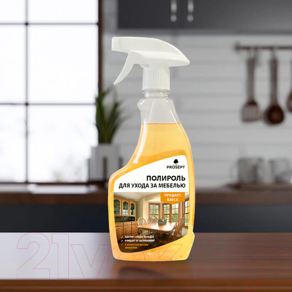 Изображение товара Очиститель для мебели Prosept Universal Polish Спрей (500мл)