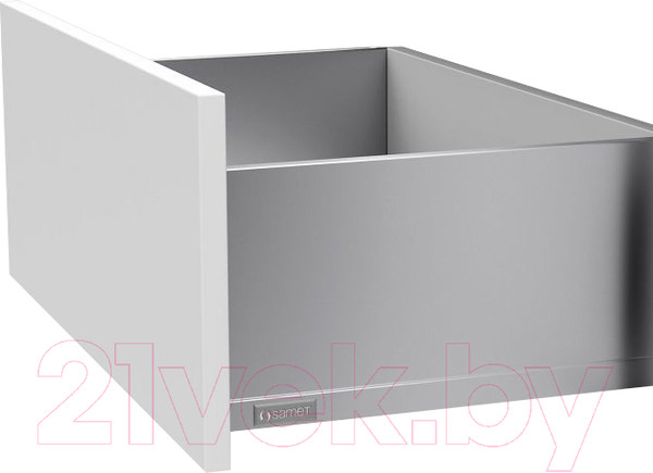 Изображение товара Модуль с ящиком Samet Flowbox Н144/198(18) (с доводчиком 450мм, белый)