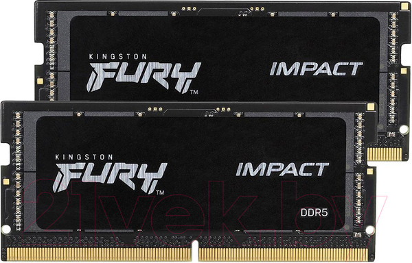 Изображение товара Оперативная память DDR5 Kingston Fury Impact KF548S38IBK2/16