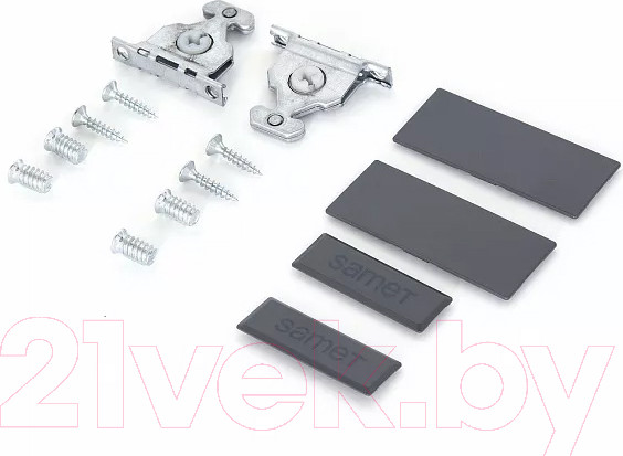 Изображение товара Модуль с ящиком Samet Flowbox Push Open Н58/111(18) (с доводчиком 450мм, антрацит)