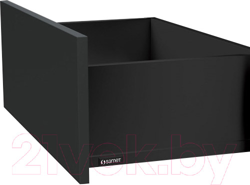 Изображение товара Модуль с ящиком Samet Flowbox Push Open Н144/198(18) (с доводчиком 500мм, антрацит)