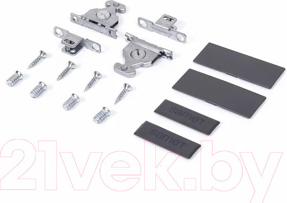 Изображение товара Модуль с ящиком Samet Flowbox Push Open Н144/198(18) (с доводчиком 500мм, антрацит)