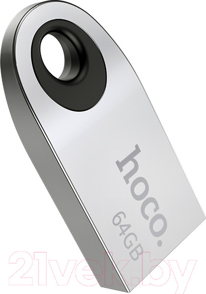 Изображение товара USB flash накопитель Hoco UD9 USB2.0 64Gb (серебристый)