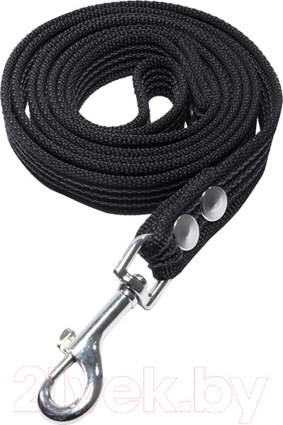 Изображение товара Поводок Gamma Апорт / 11012008 (черный, капроновый с латексной нитью)