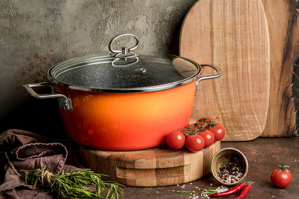 Изображение товара Кастрюля Vitrinor Dragon Piedra 24