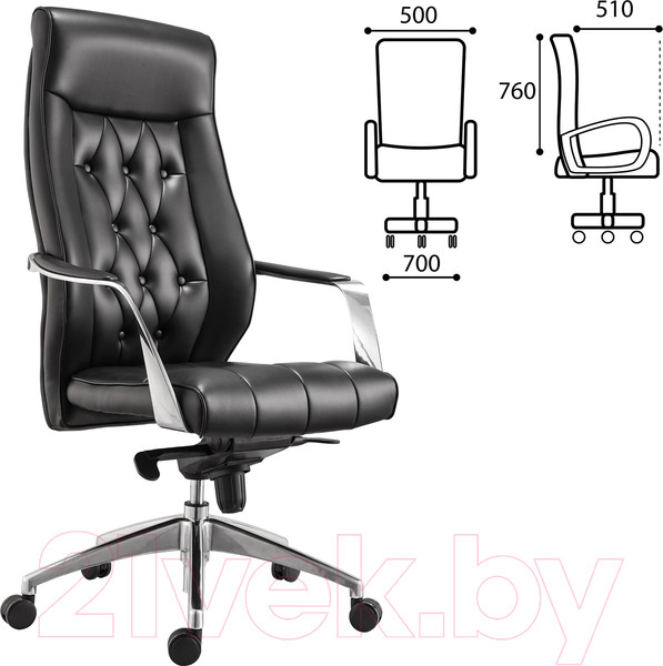 Изображение товара Кресло офисное Brabix Premium Sonata EX-754 / 532491 (черный)