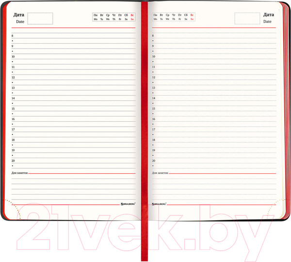 Изображение товара Ежедневник Brauberg Metropolis Mix / 113294 (черный)