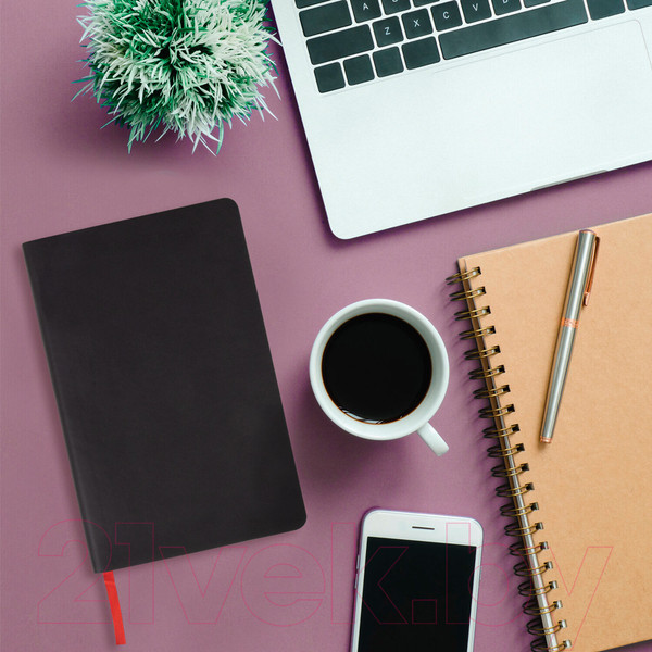 Изображение товара Ежедневник Brauberg Metropolis Mix / 113294 (черный)