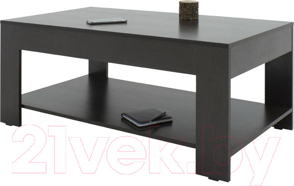 Изображение товара Журнальный столик Мебелик BeautyStyle 26 без стекла (венге)