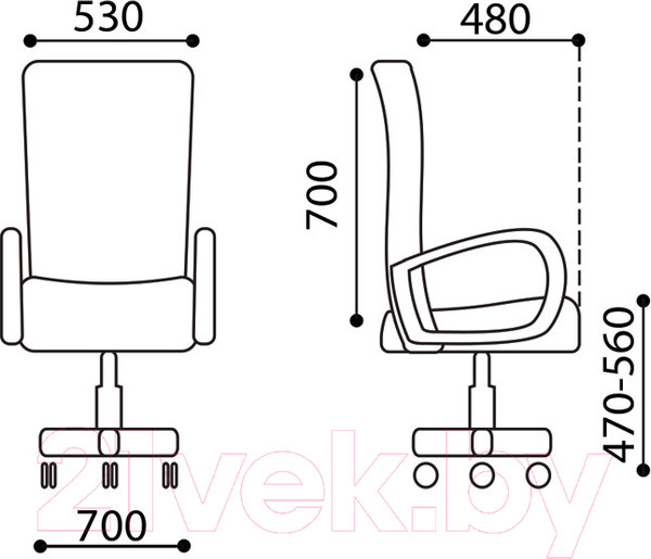 Изображение товара Кресло геймерское Brabix Skill GM-005 / 532494 (черный/желтый)