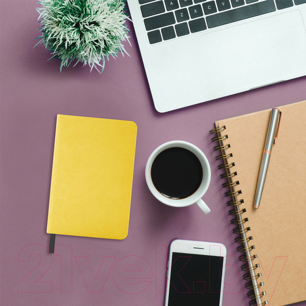 Изображение товара Ежедневник Brauberg Metropolis Mix / 113303 (желтый)