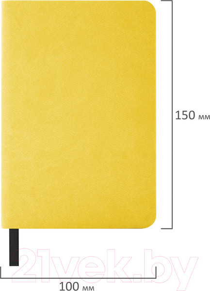Изображение товара Ежедневник Brauberg Metropolis Mix / 113303 (желтый)