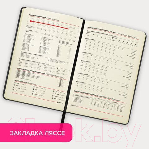 Изображение товара Еженедельник Brauberg Status / 113370 (черный)