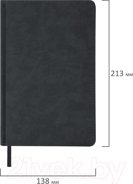Изображение товара Ежедневник Brauberg Status / 113361 (черный)
