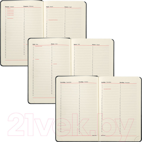 Изображение товара Ежедневник Brauberg Status / 113361 (черный)