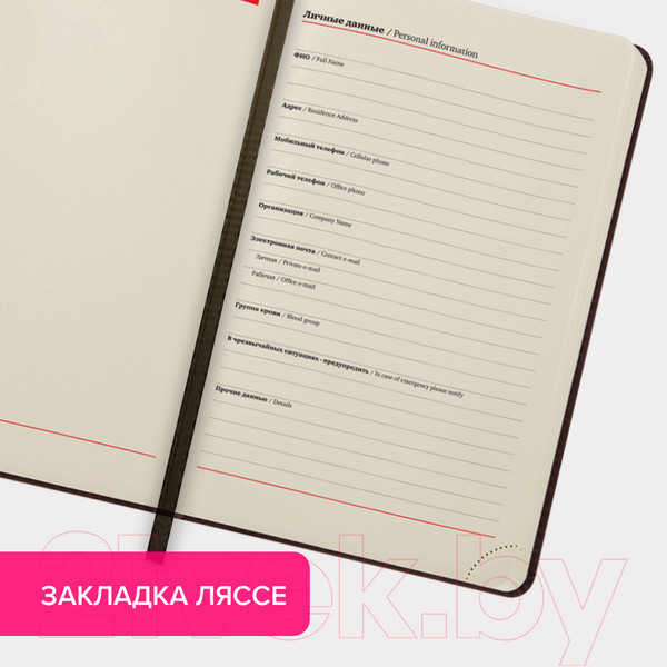 Изображение товара Ежедневник Brauberg Status / 113363 (коричневый)