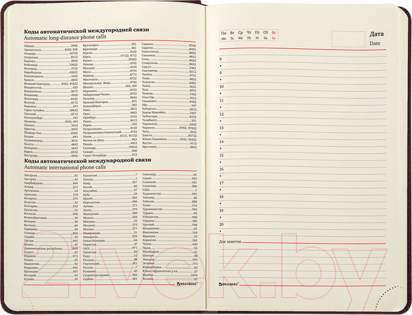 Изображение товара Ежедневник Brauberg Status / 113363 (коричневый)