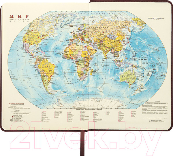 Изображение товара Ежедневник Brauberg Status / 113363 (коричневый)