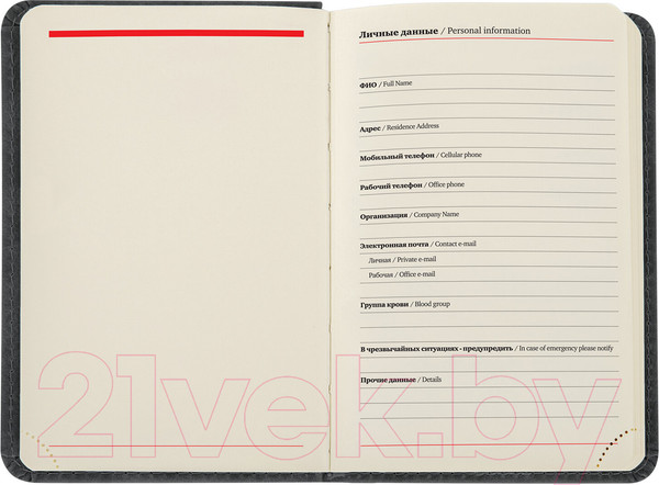 Изображение товара Ежедневник Brauberg Status / 113366 (черный)