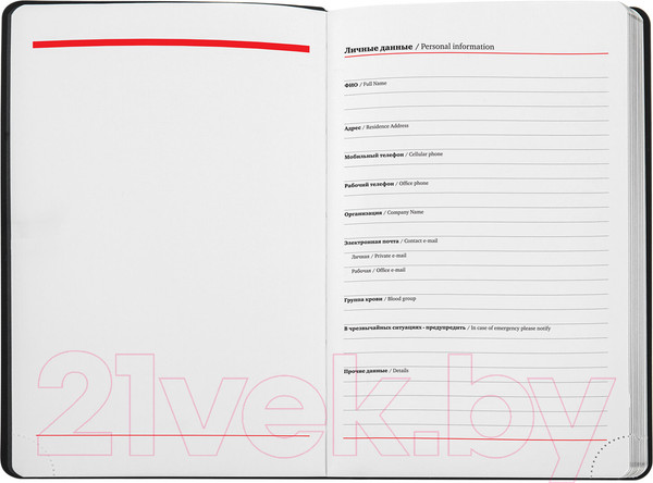 Изображение товара Ежедневник Brauberg Metallic / 113377 (серебряный)