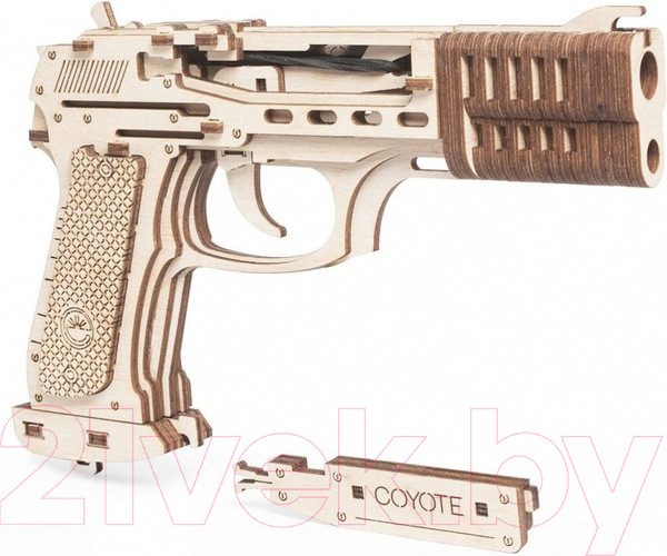 Изображение товара Пистолет игрушечный Lemmo Пистолет-резинкострел Койот / 01-92